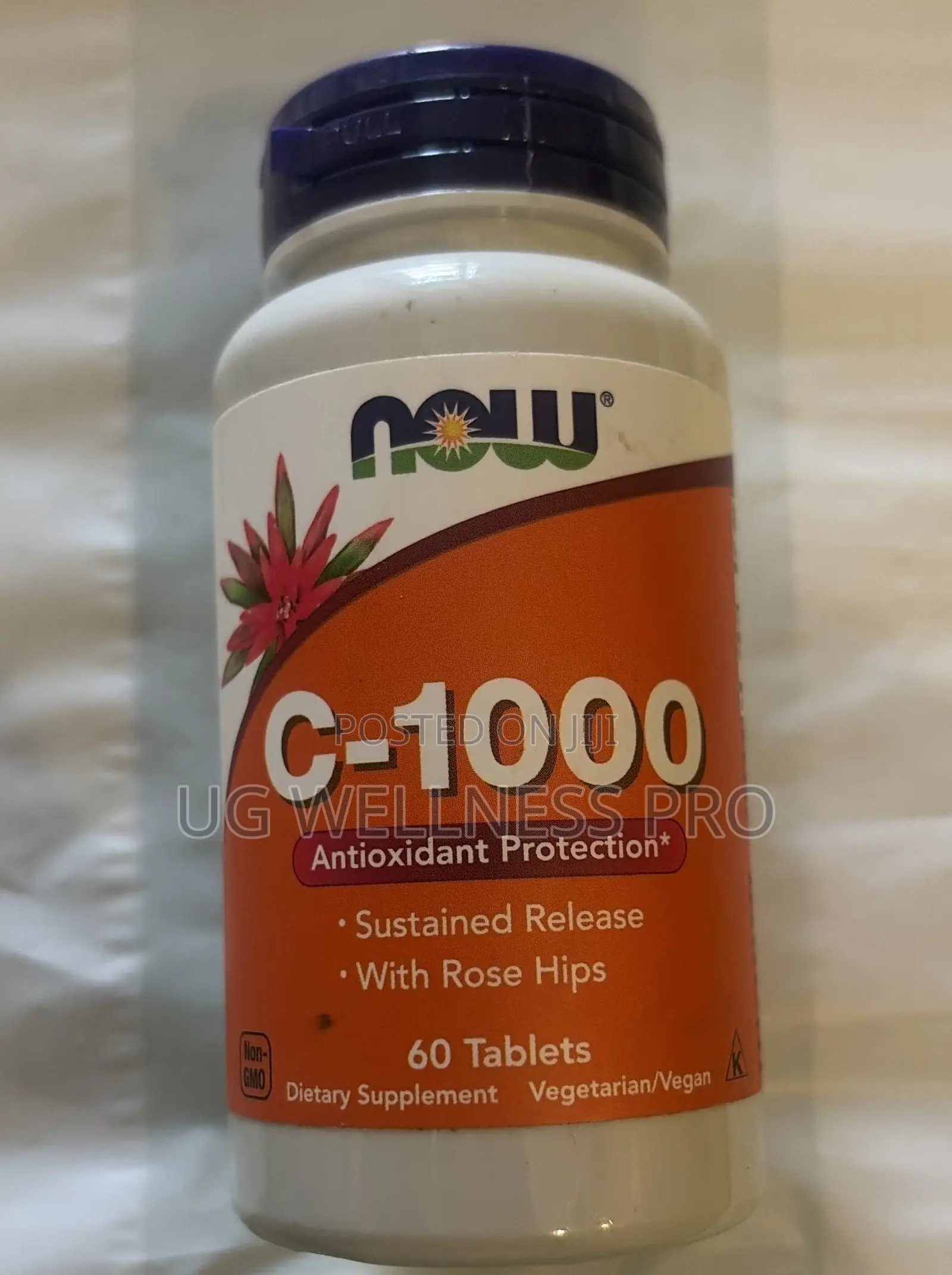Now Foods Vitamin C-1000, 60 Tablets