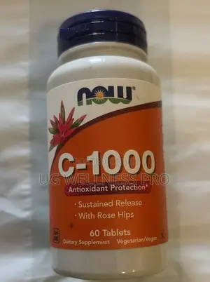 Now Foods Vitamin C-1000, 60 Tablets