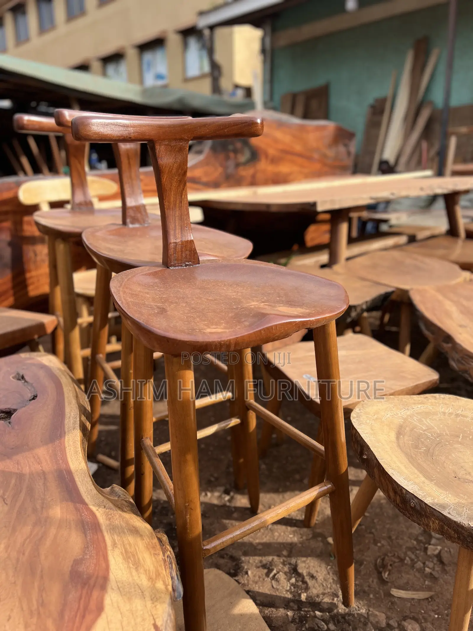 Wooden Bar Chairs