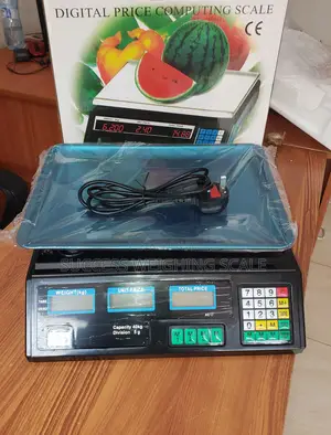 Strong Digital Tabletop Weighing Scale 40kg Weigh Shops Weighing Scale