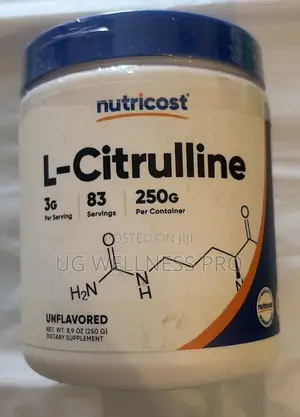 Nutricost L-Citrulline, Unflavoured, 8.8 Oz (250 G) 91 Servings