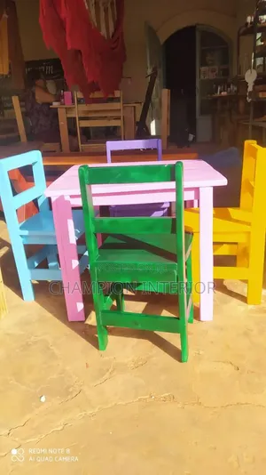 Kindergarten Table With Chairs