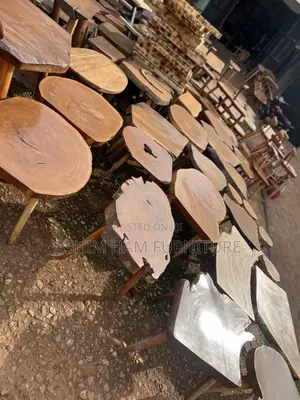 Organic Wood Slice Cofee Table-Muvule