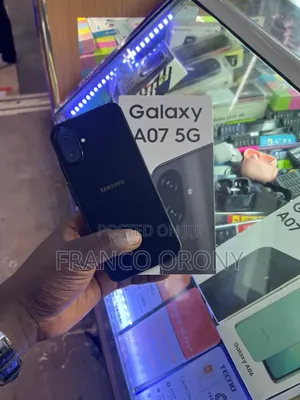 New Samsung Galaxy A07 128 GB Black