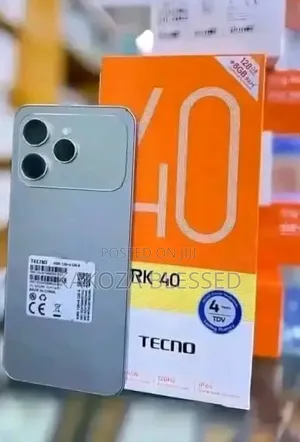 New Tecno Spark 40 256 GB Gray