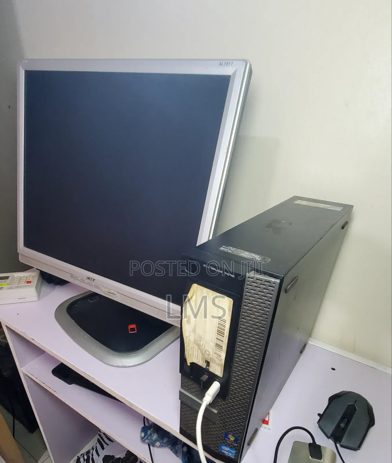 Desktop Computer Dell OptiPlex 7010 4GB Intel Core i5 HDD 500GB