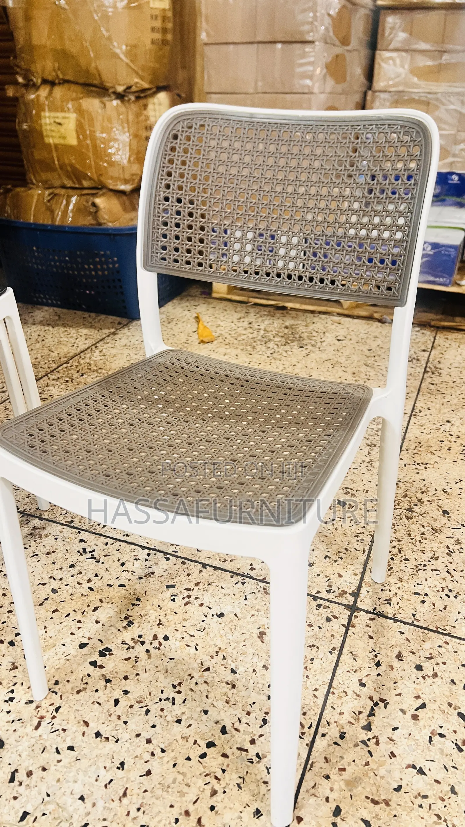 Ergonomic Plastic Chair Armless