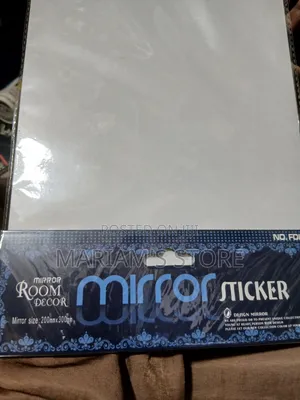 Flexible, Self-Adhesive Acrylic Mirror Sticker .