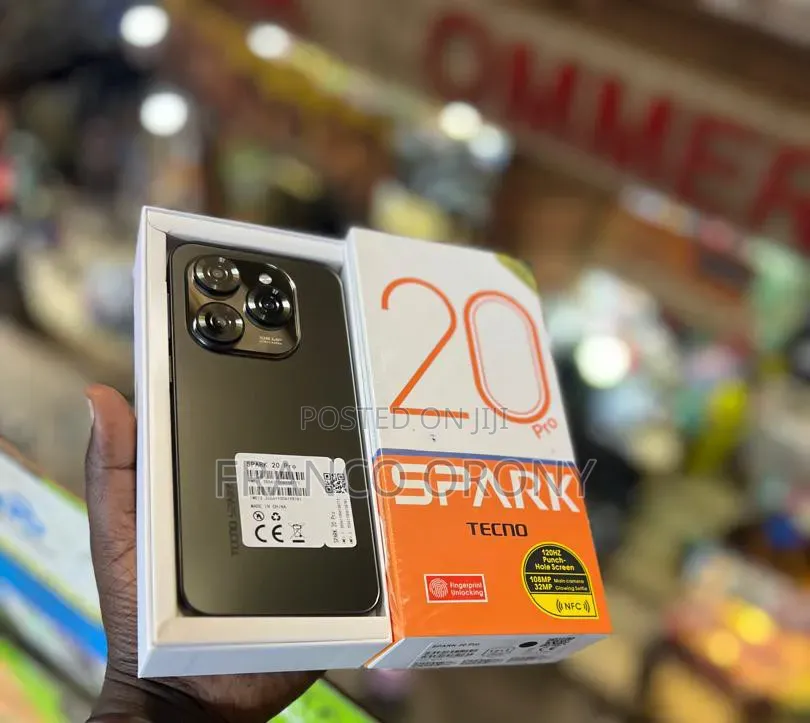 New Tecno Spark 20 Pro 256 GB Black