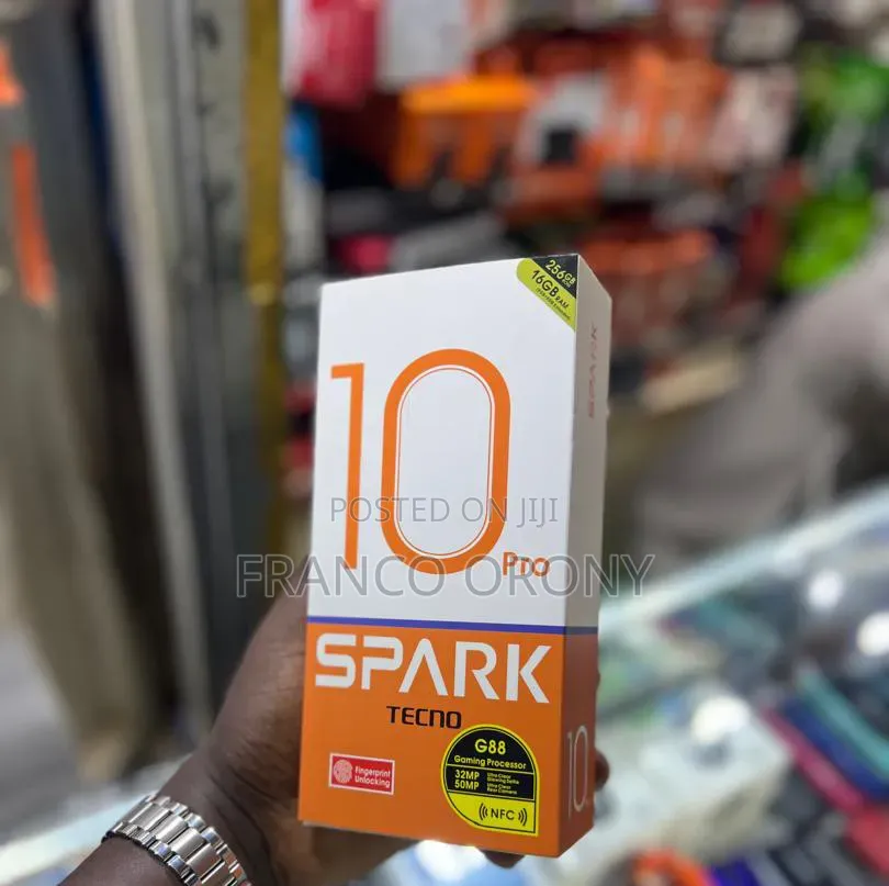 New Tecno Spark 10 Pro 256 GB White