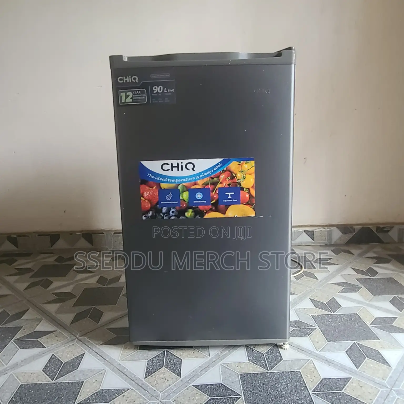 CHiQ 120L Single Door Fridge – Silver (Used)