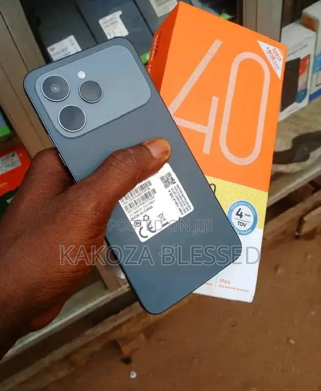 New Tecno Spark 40 256 GB Black