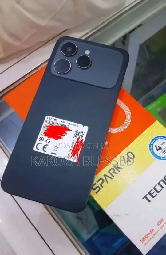 New Tecno Spark 40 256 GB Black