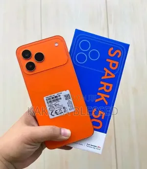 New Tecno Spark 50 128 GB Orange
