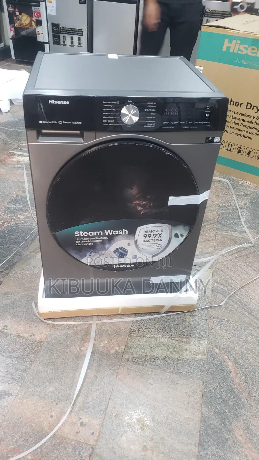Washing Merchine 10kgs Hisence Wash and Dry