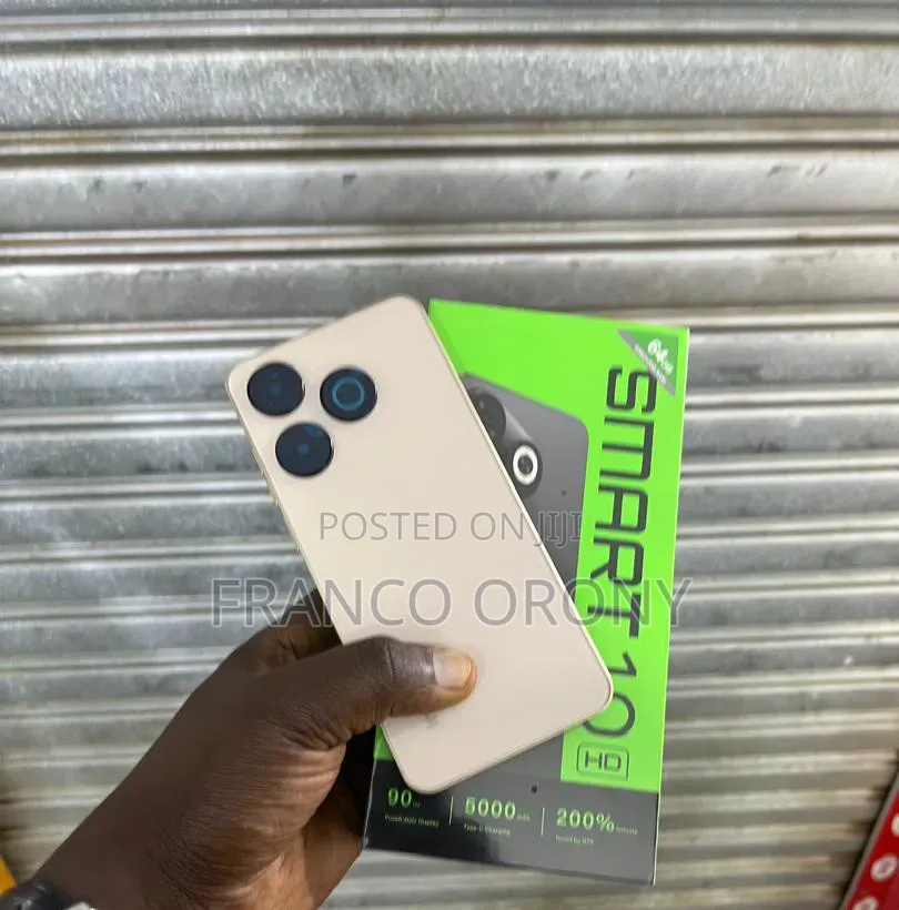 New Infinix Smart 10 HD 64 GB Gold