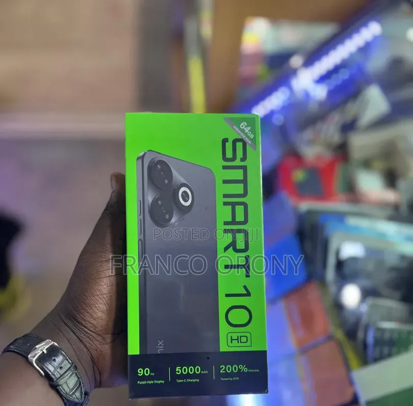 New Infinix Smart 10 HD 64 GB Gold