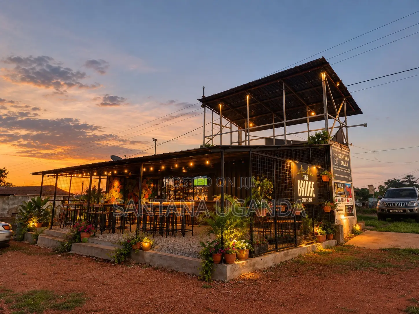 Fully Furnished Sports Bar for Rent in Jinja