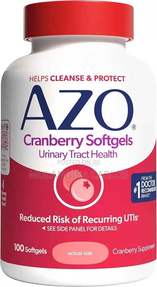 AZO Cranberry for Urinary Tract Health, 100 Softgels