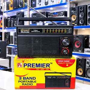 Premier 3-Band Portable Radio – FM/MW/SW