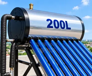 200l Solar Water Heater Uganda | Stainless Steel Hot Water System
