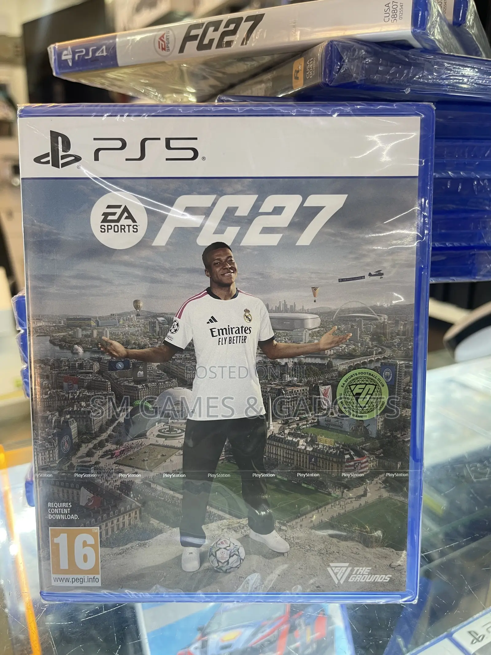 Brand New EA Sports FC 27 Game CD (Ps5) - Original Factory Sealed