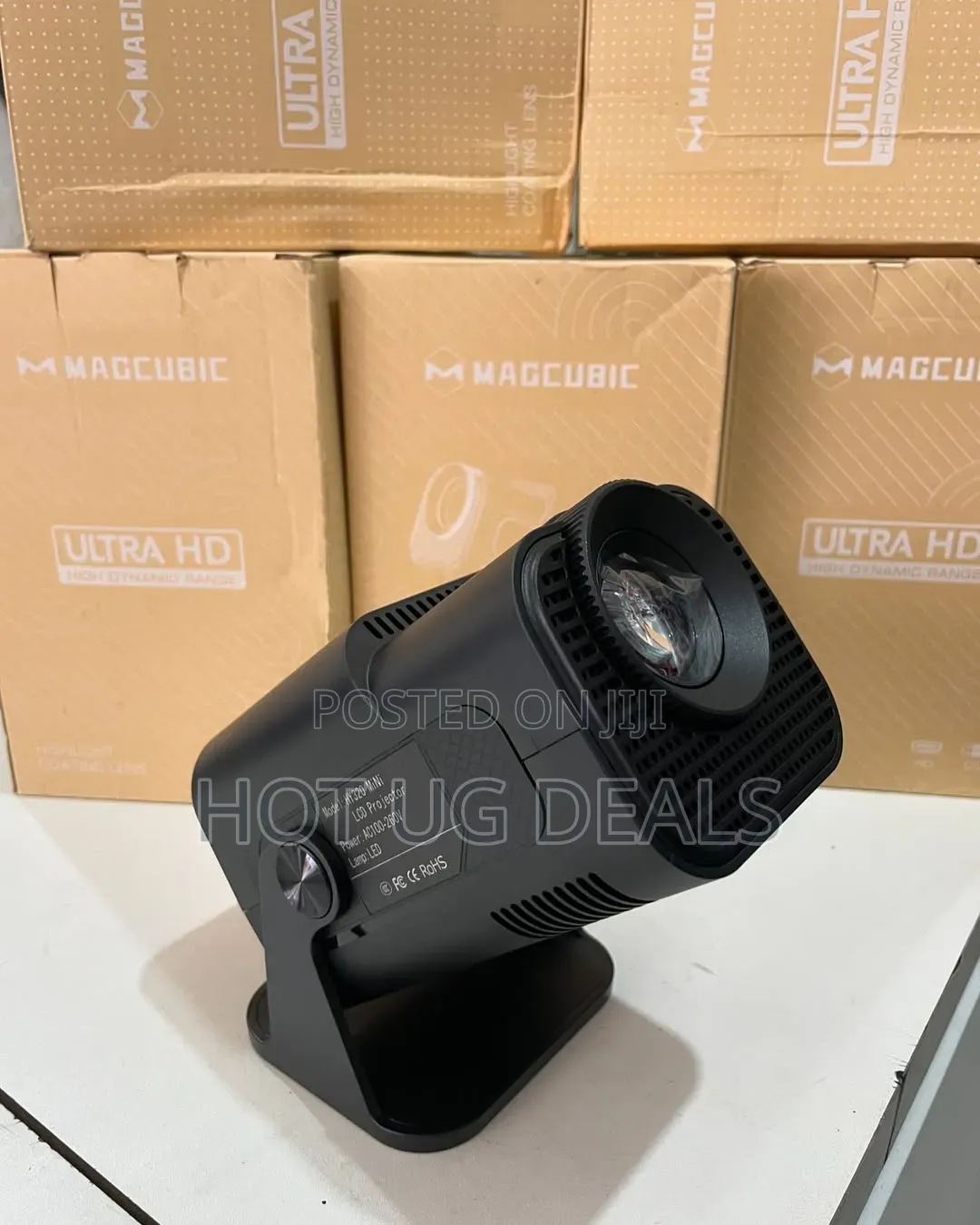 HY320 Mini Portable Projector – 5G WiFi Smart Home Theater Projector