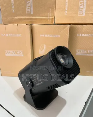HY320 Mini Portable Projector – 5G WiFi Smart Home Theater Projector