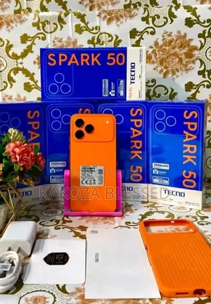 New Tecno Spark 50 128 GB Orange