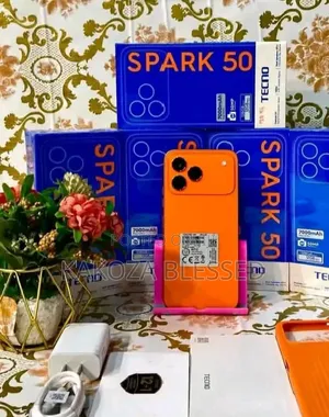 New Tecno Spark 50 128 GB Orange