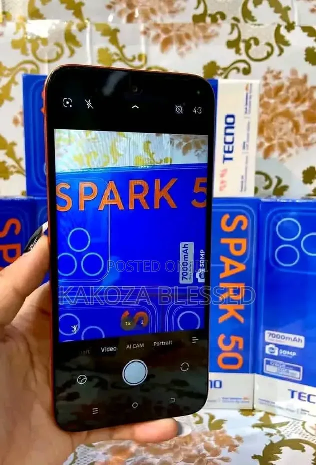 New Tecno Spark 50 128 GB Black