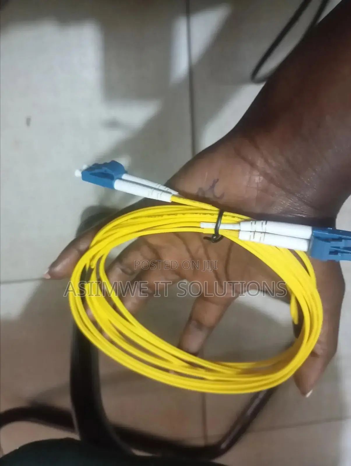 Lc to Lc Fiber Patch Code