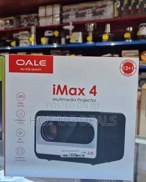 OALE 4 Portable LED Projector – Mini Smart Movie & Gaming Projector