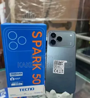 New Tecno Spark 50 128 GB Gray