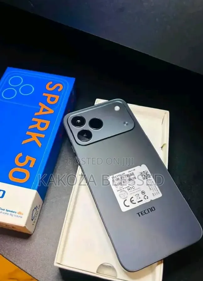 New Tecno Spark 50 128 GB Gray