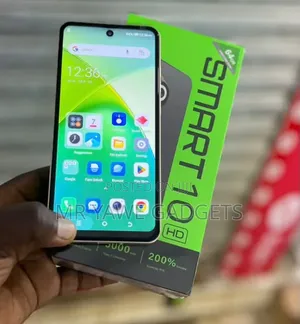 New Infinix Smart 10 HD 64 GB Black