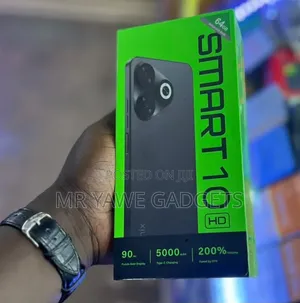 New Infinix Smart 10 HD 64 GB Black