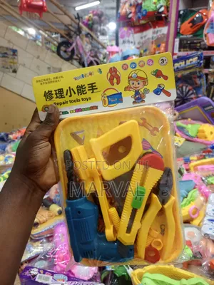 Plastic Kids' Toy Repair Tool Set