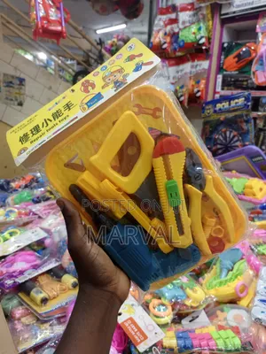 Plastic Kids' Toy Repair Tool Set