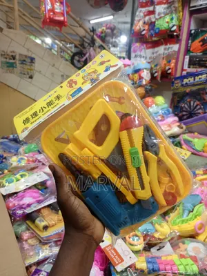 Plastic Kids' Toy Repair Tool Set
