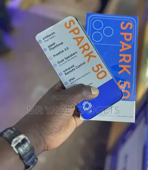New Tecno Spark 50 128 GB Purple
