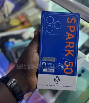 New Tecno Spark 50 128 GB Purple