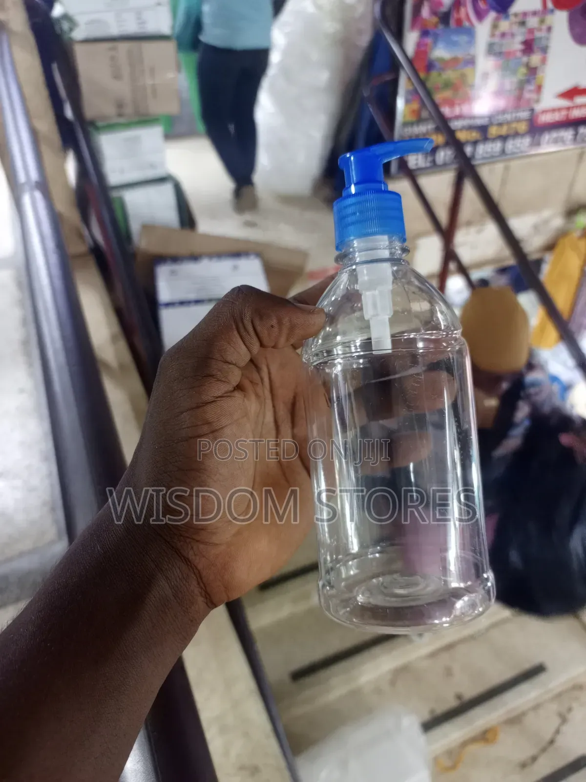 500 Ml PET Pump Bottle 12pcs