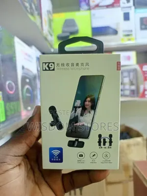 K9 Wireless Lavalier Vlogging Microphone