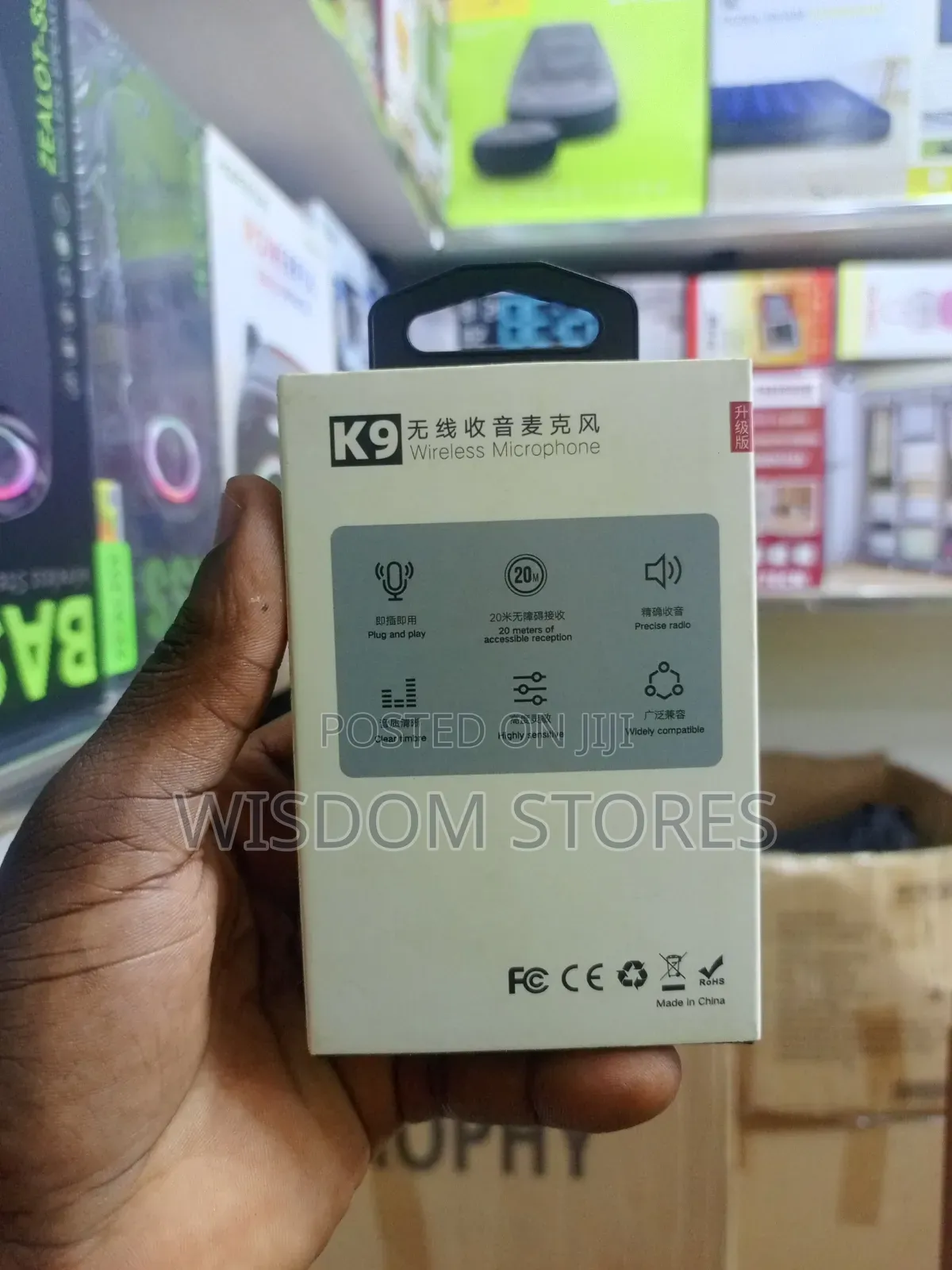 K9 Wireless Lavalier Vlogging Microphone