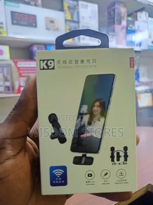 K9 Wireless Lavalier Vlogging Microphone