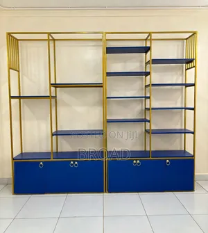 Metallic Shelves