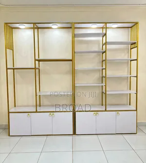 Metallic Shelves