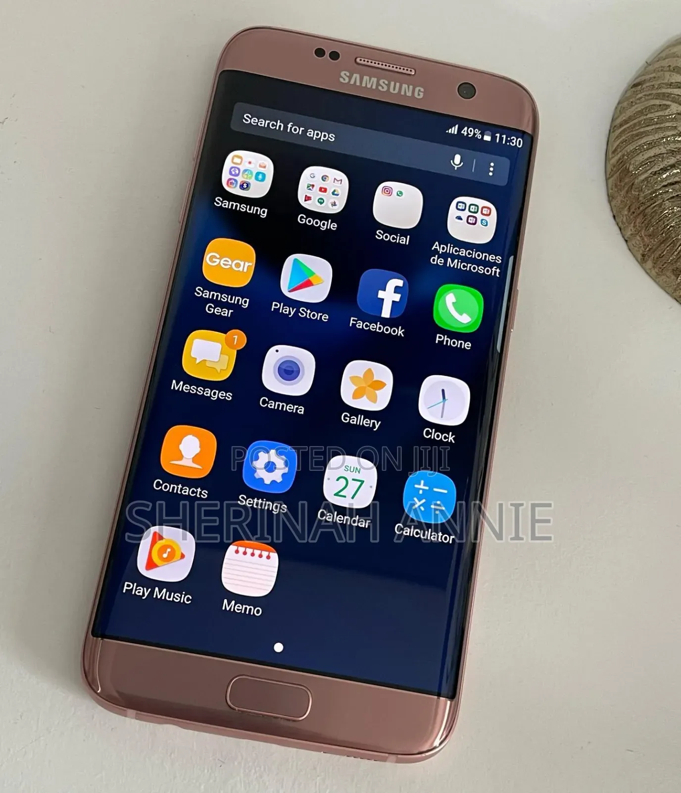 Samsung Galaxy S7 edge 128 GB Bronze