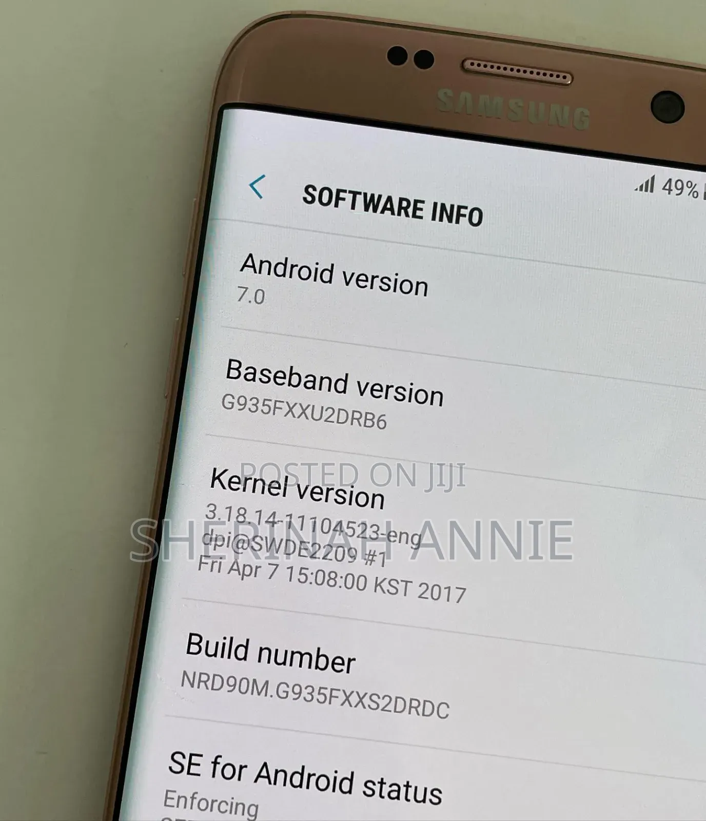 Samsung Galaxy S7 edge 128 GB Bronze